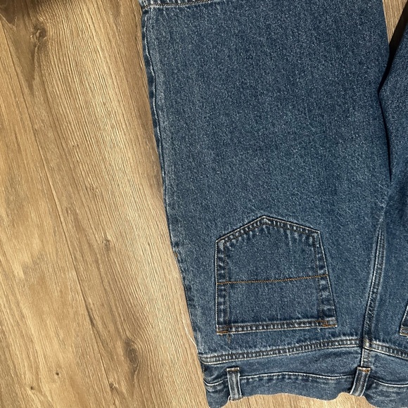 Faded Glory Vintage 100% Cotton Dark Blue High-Rise Denim Shorts - Picture 12 of 13